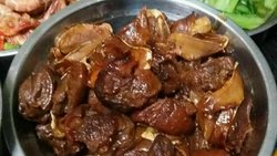 闽南红烧羊腿 羊肉 羊排