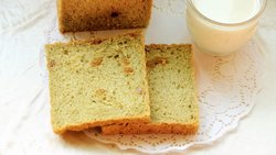 葡萄干抹茶吐司