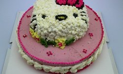 Hello Kitty裱花蛋糕