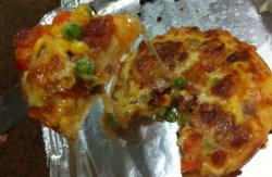 香肠培根pizza