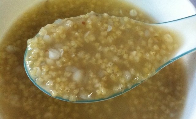 荞麦小米粥