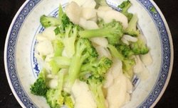 清热润肺~西兰花炒荸荠