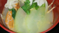 ☞蒲瓜螃蟹豆腐汤