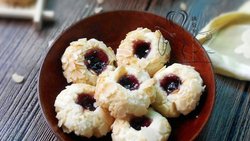 杏仁果酱饼干