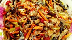 鱼香肉丝（牛肉的）