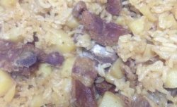 排骨土豆焖米饭