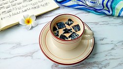 凉粉奶茶
