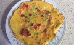 五彩杂蔬早餐饼