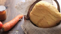 【胡萝卜高纤吐司】——面包机一键吐司