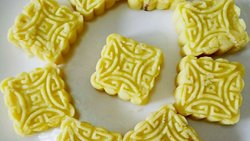 不用炒制的绿豆糕