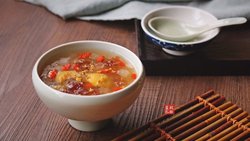 鲜栗桃胶皂角羹
