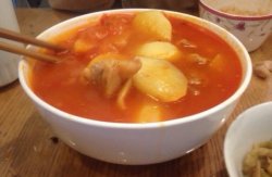 蕃茄土豆排骨汤