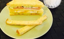 现烤三明治