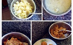 酱菜土豆泥