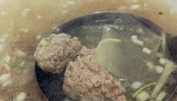【周太家常菜】—清凉肉丸冬瓜汤