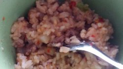 土豆卤肉饭
