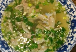 青山绿水羊肉片汤