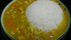 咖喱鸡肉饭