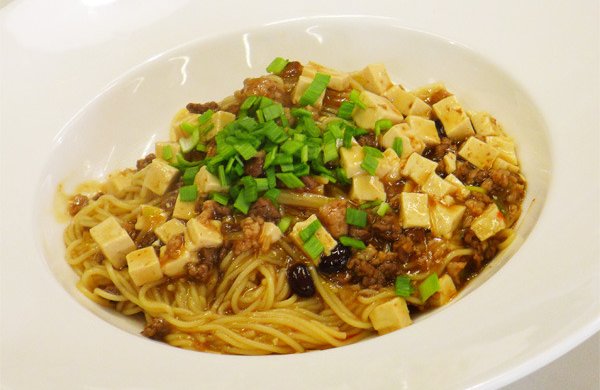 麻婆豆腐义大利细面(豆油伯缸底酱油)