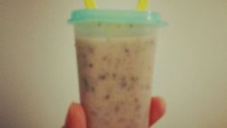 夏日冻饮-蓝莓葡萄奶昔/冰棍