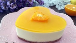 甜橙芝士慕斯蛋糕