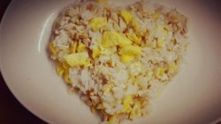鸡蛋鸡丝米饭团