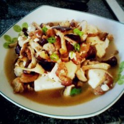香菇半烩豆腐
