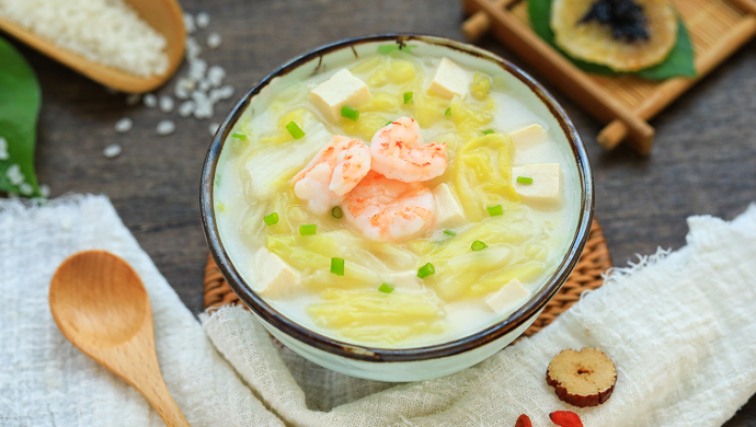 奶白菜汤