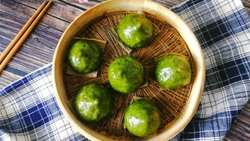 传统咸口青团艾草版（小技巧一次性给到你）