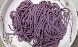 紫薯面条