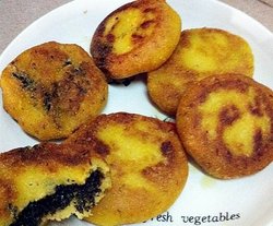 芝麻南瓜饼