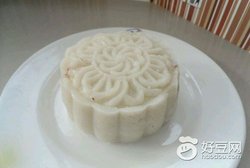 红豆粘米饼