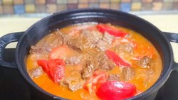 贴秋膘  牛肉爱上西红柿【西红柿炖牛肉】