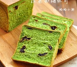 抹茶西梅吐司