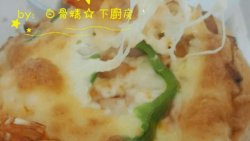 青蔬鸡肉披萨pizza