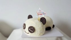 熊猫造型蛋糕