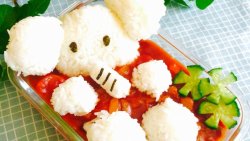 “小象泡澡”番茄咖喱牛肉饭