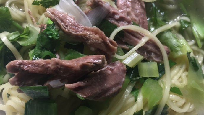 双人浓情牛肉汤面（健脾祛湿）