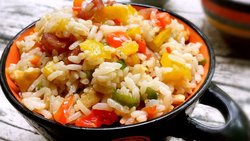 花色炒饭
