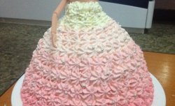 芭比公主生日蛋糕