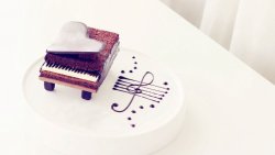 巧克力钢琴蛋糕
