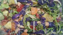 西洋花色凯撒沙拉