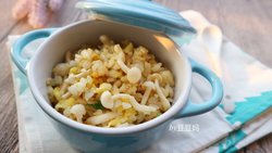 白玉菇蛋炒饭