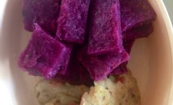 紫薯饼（宝宝辅食）