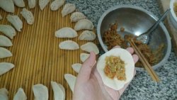 白菜胡萝卜馅饺子