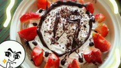 微波草莓巧克力蛋糕