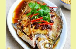 黄豆酱蒸鱼