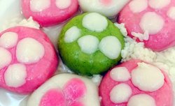 蔬果猫爪汤圆