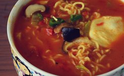 素食主义超级美味泡面