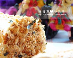 肉松芝麻面包卷